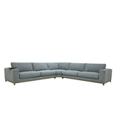 Classic Home Donovan Sectional Gray Model 2167SC14